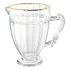 Jarra Lyor Imperial De Cristal Com Fio De Ouro 1l