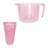 Jarra Medidor 1 Litro Copo Medidor Multiuso 500 Ml Rosa