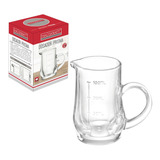 Jarra Mini Com Alça Medida Graduada Em Vidro 100ml