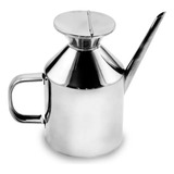 Jarra Óleo Aço Inox Dosar Azeite Vinagre Pizza Salada 625ml