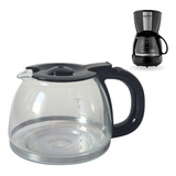 Jarra Original Para Cafeteira Britânia Cp30 Inox Vidro Preta