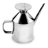 Jarra Para Óleo Em Aço Inox Dosar Azeite E Vinagre 625ml
