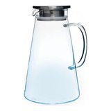 Jarra Vidro Tampa Inox