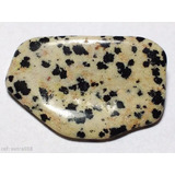 Jaspe Dálmata Extra 33mm Pedra Mineral Natural P/ Coleção