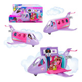 Jatinho Avião Barbie Mattel Luxo Aventura Acessórios Viagem