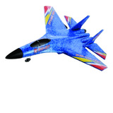 Jato Avião De Controle Remoto Bi motor Su27 Bluejet