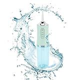Jato De Água Irrigador Oral Aparelho Para Higiene Bucal E Dental Fio Dental Elétrico Verde 