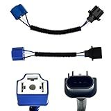 JawGrew Pacote Com 2 Adaptadores De Conversão De Cabos De Lâmpada De Carro Design H4 Para H13 Conector De Chicote De Fios De Veículo De 9 44 Pol Acessório De Lâmpada De Iluminação Frontal De