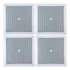 Jbl Arandela Som Ambiente Teto Gesso 6 100w Rms Total 4 Unid Cor Branco