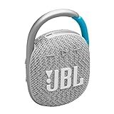JBL  Caixa De Som  Clip 4  Bluetooth  À Prova D água E Poeira   Branco