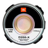 Jbl D200x Driver Corneta Compressão Diafragma Fenólico 110w