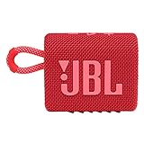 JBL Go 3 Alto Falante Portátil Com Bluetooth Bateria Integrada à Prova D água E Poeira Vermelho JBLGO3REDAM 