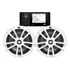Jbl Receiver Marine Wake R3500 + Par Alto Falantes 6 Branco