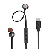 Jbl Tune 310c - Fones De Ouvido Intra-auriculares De Alta Resolução Com Fio, Cabo Plano Sem Emaranhamento, Controle Remoto De 3 Botões Com Microfone (preto)