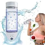 JC Essentials Gerador De Garrafa De água De Hidrogênio Ionizador De água Portátil E Elegante De Até 2 Ppm Máquina De Eletrólise Rápida De água De Hidrogênio De 3 Minutos Gerador De água D