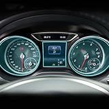 JCAKES Painel De Instrumentos Interior De Carro Membrana Tela LCD TPU Película Protetora Para Mercedes Benz A Class GLA A180 A200 A220 A260 2016 2020