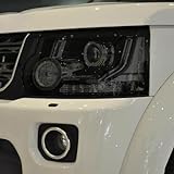JCAKES Película Protetora De TPU Para Farol De Carro Preto Transparente Antiarranhões Reparo Automático Para Land Rover Discovery 5 LR5 2017 Present