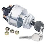 Jcklw Chave De Ignição 12 V, Interruptor De Arranque De 4 Posições Com Carro, Trator, Empilhadeira, Caminhão, Reboque, Lagarta, Agrícola, Veículos De Construção Acc/off/ign/start