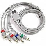 Jedihra Cabo Componente AV De 1 8 M Para Nintendo Wii Wii U RCA Cabo De áudio E Vídeo HD 1 Pacote