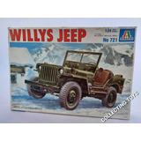 Jeep Willys Militar - Italeri 1:24 - N° 721