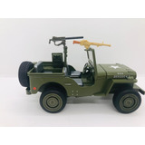 Jeep Willys Militar Colecionável Ferro - Pronta Entrega