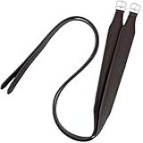 Jeereal Couro De Estribo De Estabilidade Para Sela Inglesa De Corpo Largo Couro Estribo Inglês Para Equitação -café Escuro- 58- - 145 Cm-