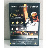 Jeff Scott Soto Queen Live Dvd Importado Novo Autografado