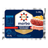 Jerked Beef Charque Carne Seca Jabá Dianteiro Marba 500g
