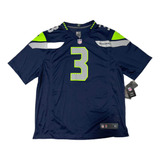 Jersey Seattle Seahawks Russell Wilson 3 Oficial Xxl Nfl
