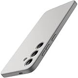 JETech Capa Fina Fit Para Samsung Galaxy S24- - S24 Plus 5G- Proteção Total Da Lente Da Câmera- Case Protetora Fina De TPU Macio Para Telefone- Acabamento Fosco- Capinha à Prova De Choque -Prata-