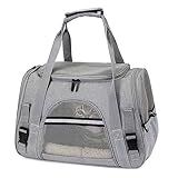 Jethrora Bolsa De Transporte Portátil Para Cães E Gatos Para Transporte De Animais De Estimação Bolsa Respirável Para Transporte De Animais De Estimação