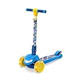 Jetson Scooter Sonic De Três Rodas Haste E Rodas Iluminadas Guidão Ajustável Em Altura Freio Traseiro Dobrável A Partir De 3 Anos JSNC2 3KIK