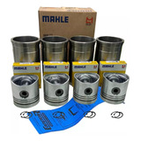 Jg 4 Kits Bronzinas Mancal Biela Central Junta Motor Mwm 229