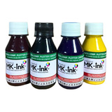 Jg 4x100ml Pigmentada Compatível Plotter Canon Tc 20 Pfi 050 Tinta Jg 4x100ml Tintas todas Pigmentadas bk cn mg yw