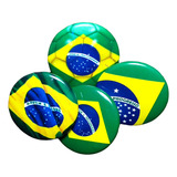 Jg C 12 Bottons Buttons Botons Brasil Copa Do Mundo 3 5 Cm