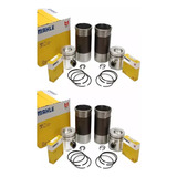 Jg C 4 Kits Comp Bronzinas E Buchas Biela Motor Mwm Td229 4