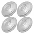 Jg Calota F100 Chapa Grossa Premium Metal Cromada Ford F-100