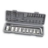 Jg Chave Pitu Biela L Soquetes 1 4 E 1 2 Kit 27 Pçs 4 A 21mm