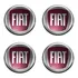 Jg De Adesivos 4und Fiat Calota Central Roda Palio Toro Top