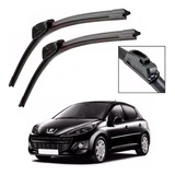 Jg Palheta Limpador Parabrisa Dianteiro Silicone Peugeot 207
