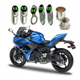 Jg Parafuso Placa Bico Moto Cromado Kawasaki Z650 Z400