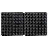 Jg Sapata Borracha Elevador Automotivo Quadrada 104x104 4 Pç