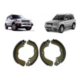 Jg Sapata Freio Traseiro Tambor Mitsubishi Pajero Io Tr4 2 0