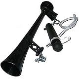 Jheppbay Buzina Ar Corneta Jumbo Jumbinho Bike Extra-forte Preta Com Bomba