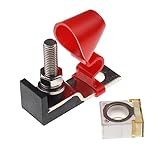 JIAKUPA 58V Single Stud 5 16  M8  Marine Rated Battery Fuse 400A  Terminal Fuse Block Kit Com Fusível 400A Para Barco Rv Carro Caminhão Cruzeiro 400A