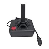 Jiameajani Ruitroliker Retro Classic Joystick Controller Gamepad For Atari 2600 Console System Black Game Rocker