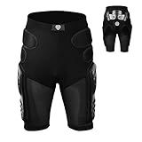 Jiangtao Calças De Armadura De Proteção Para Quadris Shorts Protetores Para Motociclismo Mountain Bike Ciclismo Esqui Patinação Snowboard XXL