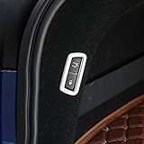 JIERS Para Maserati Levante 2016 ABS Cromado Porta Malas Traseiro Acessórios Para Carro