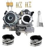 JIK Carburador 16100 MR1 673 Para Honda Shadow VLX 600 VT600 VT600C VT600CD Deluxe Com Coletor De Admissão