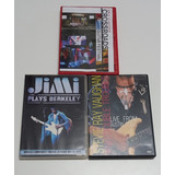 Jimi Hendrix Imp + Stevie Ray Vaughan + Eric Clapton 3 Dvds